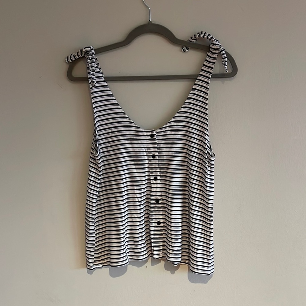 Cupcakes and Cashmere Striped tank